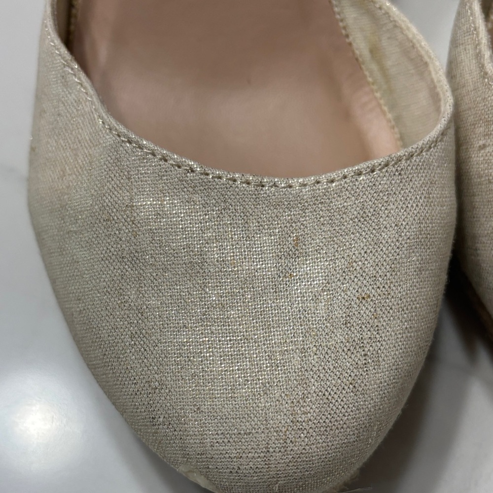 Kelly & Katie Beige Lace-Up Espadrilles - Picture 5 of 17